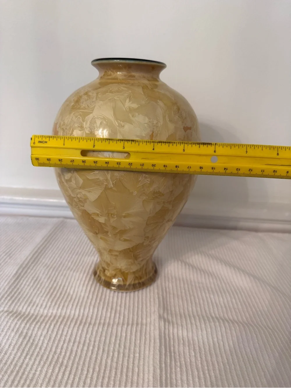 Edgecomb Potters Crystalline Glaze Vase (2004)
